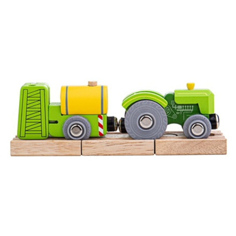 Zelené dřevěné hračky