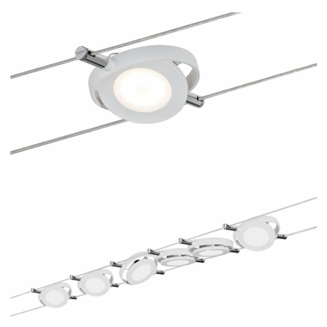 Paulmann Wire lankový systém Sada MacRound LED 6x4W Matně bílá 941.06 P 94106