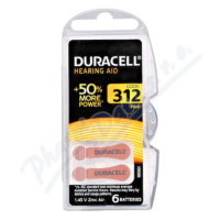 Duracell DA312 PR41 baterie do naslouchadel 6ks