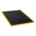 COBA Protiúnavová rohož Bubblemat safety, d x š x v 900 x 600 x 14 mm, černožlutá, jednotlivá ro