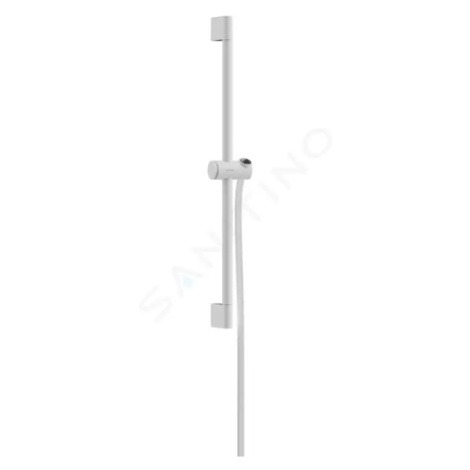 Hansgrohe 24400700 - Sprchová tyč 67 cm, se sprchovou hadicí, matná bílá