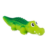 Crocodylus latexová hračka pro psy - cca D 20 x Š 6 x V 5 cm