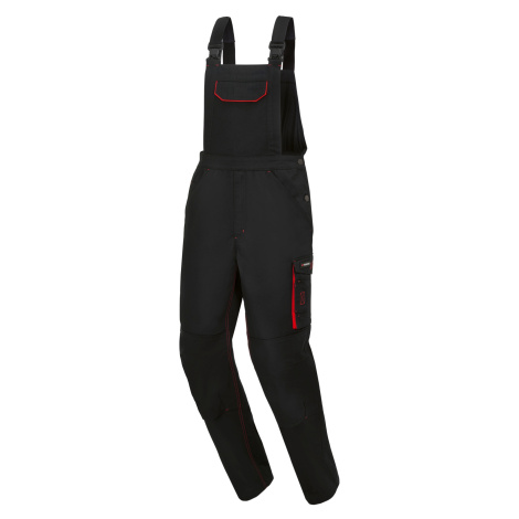 Parkside® Pánské zateplené pracovní kalhoty s laclem (černá, 52)