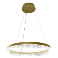 LED Lustr na lanku PRECIOSA LED/52W/230V pr. 60 cm zlatá