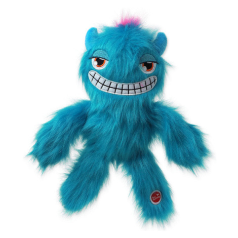 Hračka Dog Fantasy Monsters chlupaté strašidlo 35cm modré