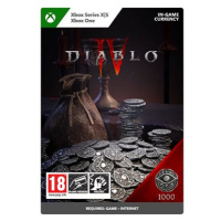 Diablo IV: 1,000 Platinum - Xbox Digital