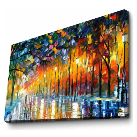 Nástěnná reprodukce na plátně Leonid Afremov, 100 x 70 cm Wallity