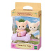 Sylvanian families 5697 dvojčata fenci s autíčkem