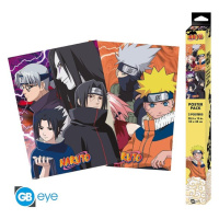 Set 2 plakátů Naruto Shippuden - Konoha Ninjas & Deserters (52x38 cm)