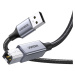 UGREEN USB-A (M)/USB-B 2.0 pletený kabel, 1 metr