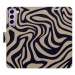 iSaprio Flip pouzdro Zebra Black 02 pro Samsung Galaxy S22 5G