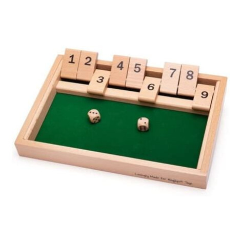 Bigjigs Toys Dřevěná stolní hra v kostky