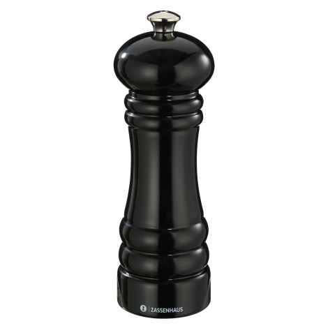 BERLIN mlýnek na pepř černý lesklý 18 cm, Zassenhaus