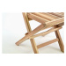 Divero 35469 Zahradní sada 2 dětských dřevěných židlí