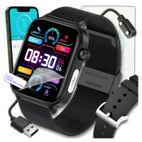 Chytré Hodinky Pánské Hodinky Ekg Hovory Měření Cukru Pl Menu Tepová Frekvence Smart Watch