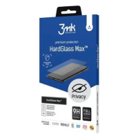 Ochranné sklo 3MK HardGlass Max Privacy Samsung A54 5G A546 black, Fullscreen Glass