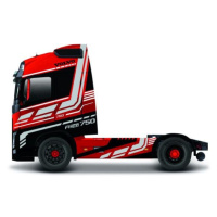 Bburago 1:43 Volvo FH16 Globetrotter 750 XXL - Red