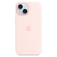 Apple Silikonový kryt s MagSafe pro iPhone 15, světle růžová - MT0U3ZM/A