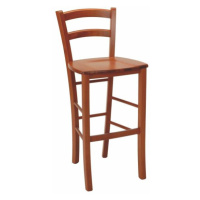 Dřevěná barová židle bez područek Stima PAYSANE BAR masiv – buk, nosnost 140 kg
