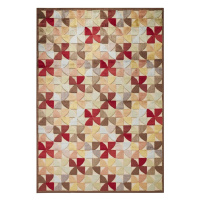 ELLE Decoration koberce AKCE: 160x230 cm Kusový koberec Creative 103966 Brown/Multicolor z kolek