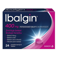 IBALGIN 400 mg 24 potahovaných tablet