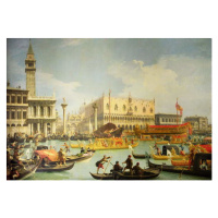 Obrazová reprodukce The Betrothal of the Venetian Doge to the Adriatic Sea, (1697-1768) Canalett