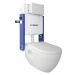 WC SADA závěsné WC NERA s podomítkovou nádržkou GEBERIT pro zazdění WC-SADA-17