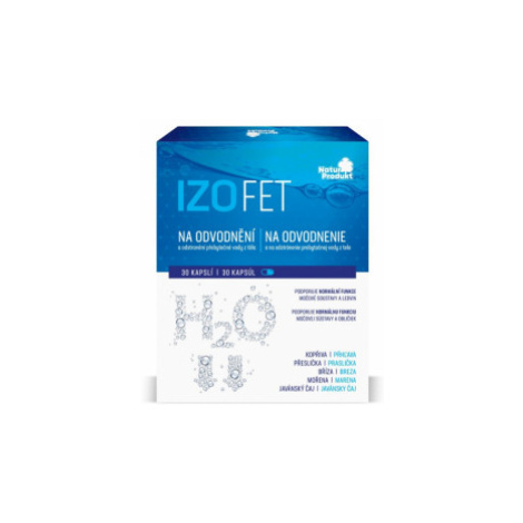 Naturprodukt Izofet na odvodnění 30 tablet