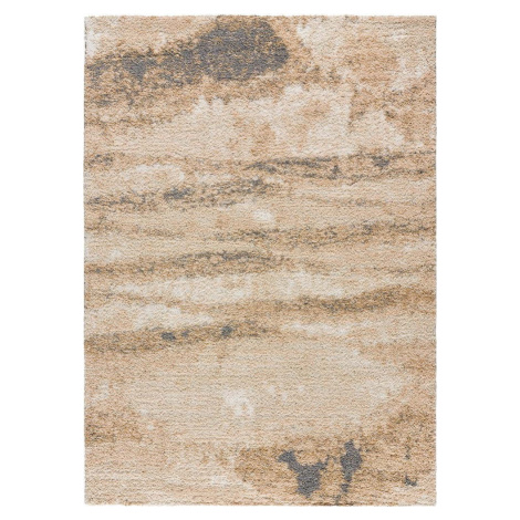 Béžovo-hnědý koberec Universal Serene, 133 x 190 cm