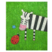 Obraz - Zebra s beruškou