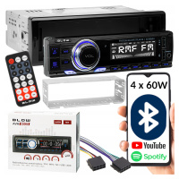 Bluetooth Autorádio 1 Din Usb Aux MP3 LCD