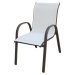 Černobílá zahradní židle Clasic – LDK Garden