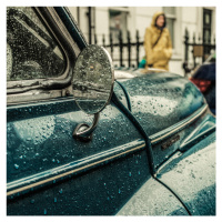 Fotografie London Rain, Riccardo Berg, (40 x 40 cm)