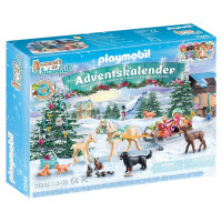 PLAYMOBIL® 71345 Adventní kalendář Koně Vánoční jízda na saních