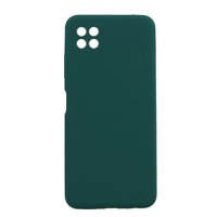 TopQ Kryt Essential Samsung A22 5G tmavě zelený 85356