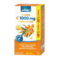 Vitar Vitamin C 1000mg+rakytník tbl.120