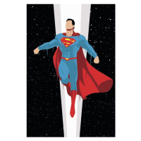 Umělecký tisk Superman - Super Charge, 26.7x40 cm