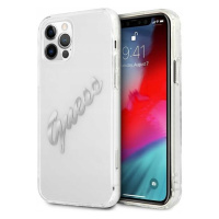 Guess Pouzdro Case Kryt Obal Pouzdro Pro Iphone 12 Promax Průhledné