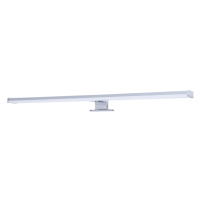 SOLIGHT WO748 LED koupelnové osvětlení nad zrcadlo, 12W, 900lm, 4000K, IP44, 60cm, stříbrné