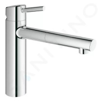 GROHE Concetto Páková dřezová baterie, chrom 31129001