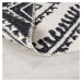 Flair Rugs koberce Kusový koberec Deuce Alix Recycled Rug Monochrome/Black Rozměry koberců: 80x1