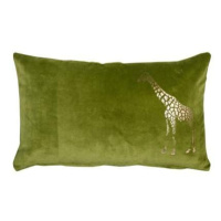 Polštář s žirafou zelená 30x50cm