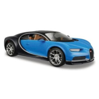 Maisto - Bugatti Chiron, modrá, 1:24