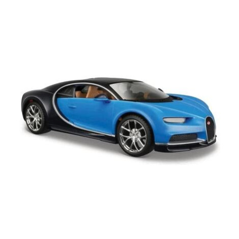 Maisto - Bugatti Chiron, modrá, 1:24