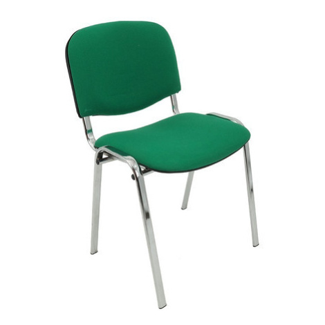 Konferenční židle ISO CHROM C34 - zelená Mazur
