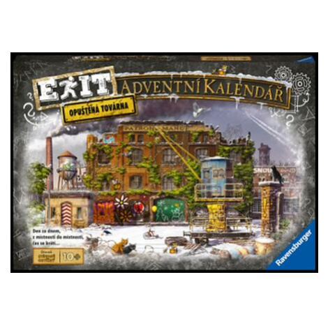 Ravensburger EXIT Adventní kalendář Továrna CZ