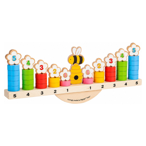 Bigjigs Toys Balanční hra Včelka