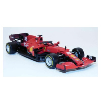 Bburago 1:43 Ferrari Racing F1 SF21 #55 (Carlos Sainz) s helmou - tvrdá case