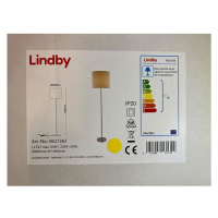Lindby Lindby - Stojací lampa PARSA 1xE27/60W/230V