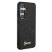 Zadní kryt Guess PC/TPU Glitter Flakes Metal Logo pro Samsung Galaxy S24+, černá